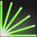 Blank - 9.4" Green Glow Stick Wands